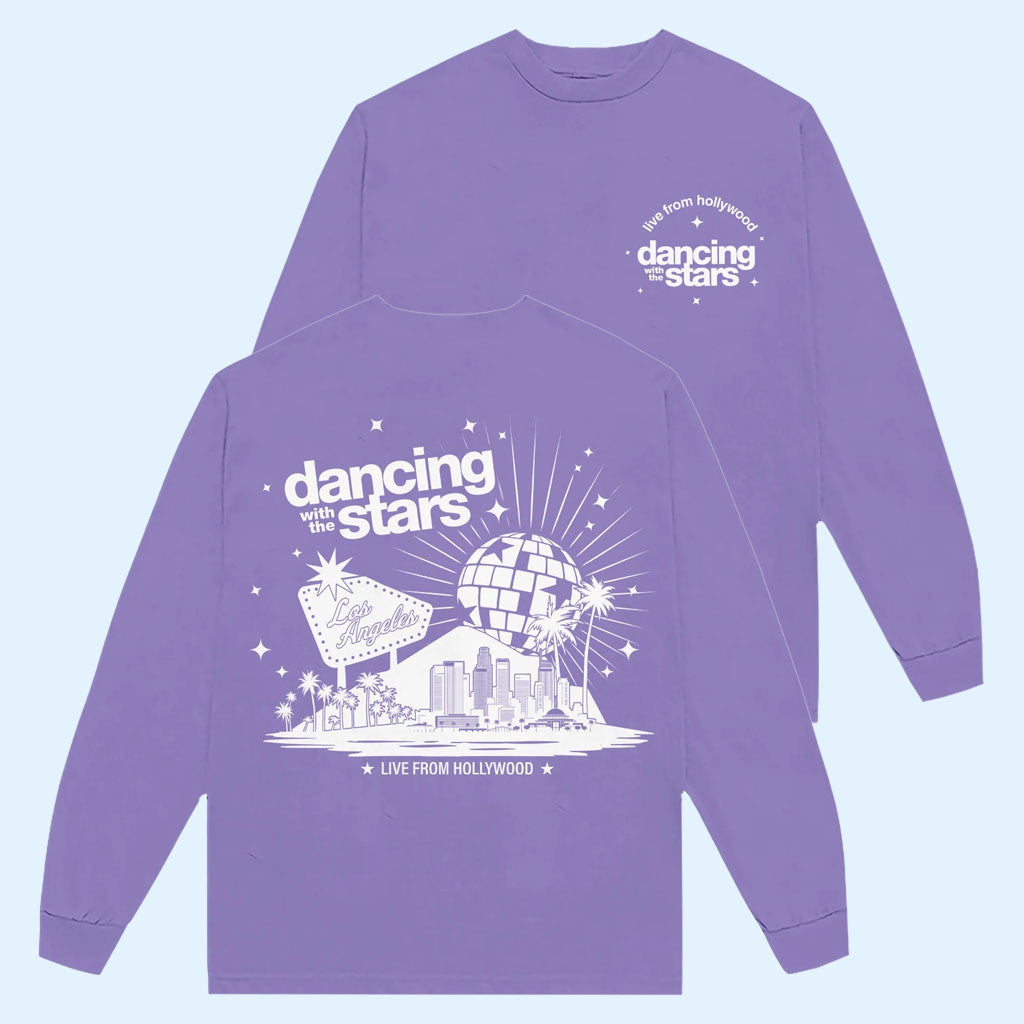 Dancing With The Stars Merch DWTS 2026 Live From Hollywood Long Sleeve Shirt Fan Gifts