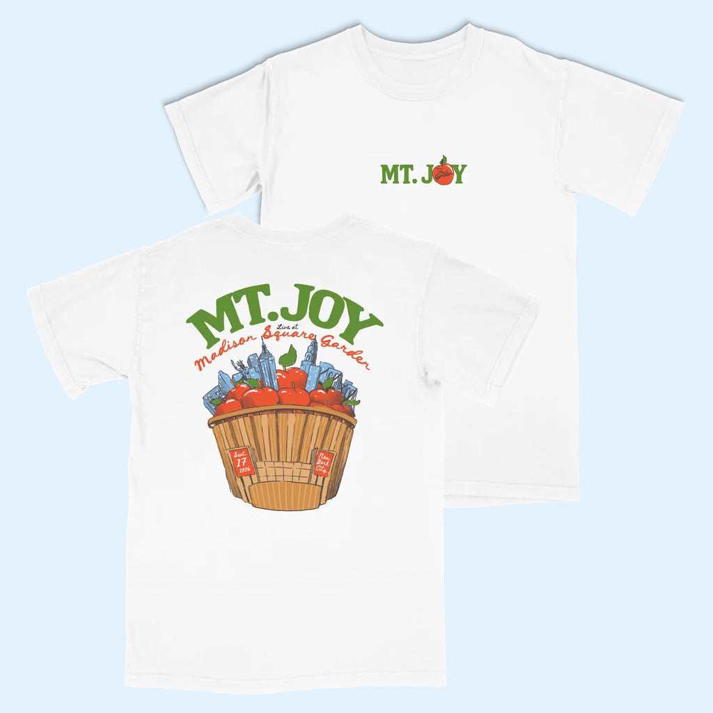 Mt Joy Merch 2026 Apples T-Shirt Mt Joy Tour Merch Present For Rock Band Fans