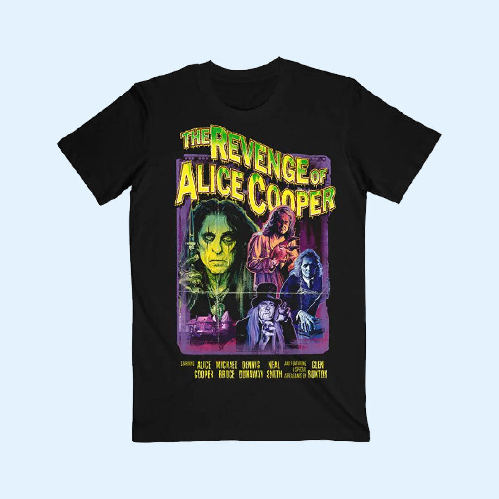 Alice Cooper Merch 2026 The Revenge of Alice Cooper T-Shirt Gifts For Music Nerds