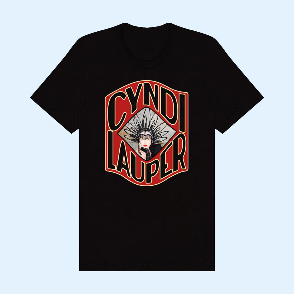 Cyndi Lauper Merch 2026 Banner T-Shirt Cyndi Lauper Shirt Gift For Music Fans