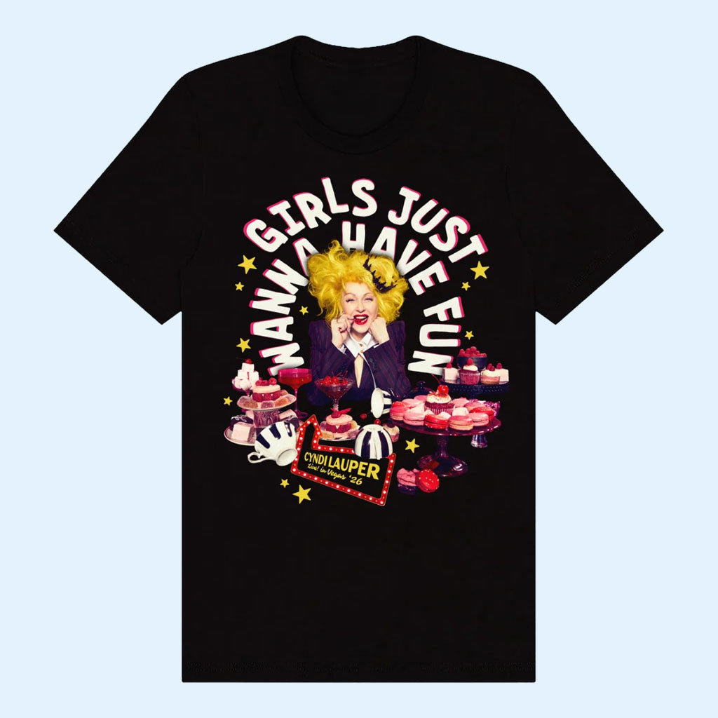 Cyndi Lauper Merch 2026 Sweets T-Shirt Cyndi Lauper Live In Las Vegas Shirt Gift For Music Fans