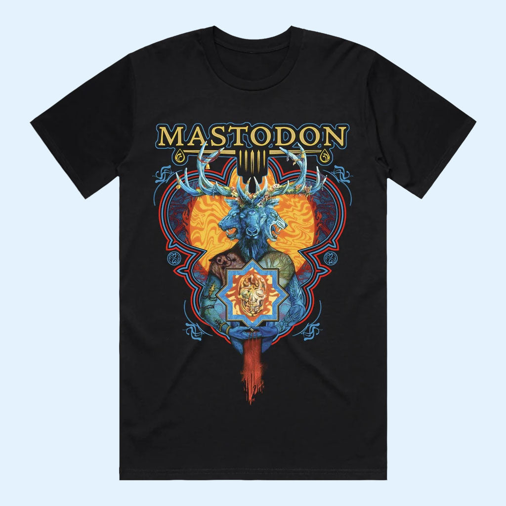 Mastodon Merch 2026 Ornate Blood Mountain T-Shirt Unique Gift For Band Fans