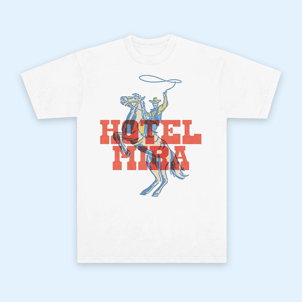 Hotel Mira Merch 2026 Cowboy T-Shirt Hotel Mira Shirt Gift For Rock Band Fans