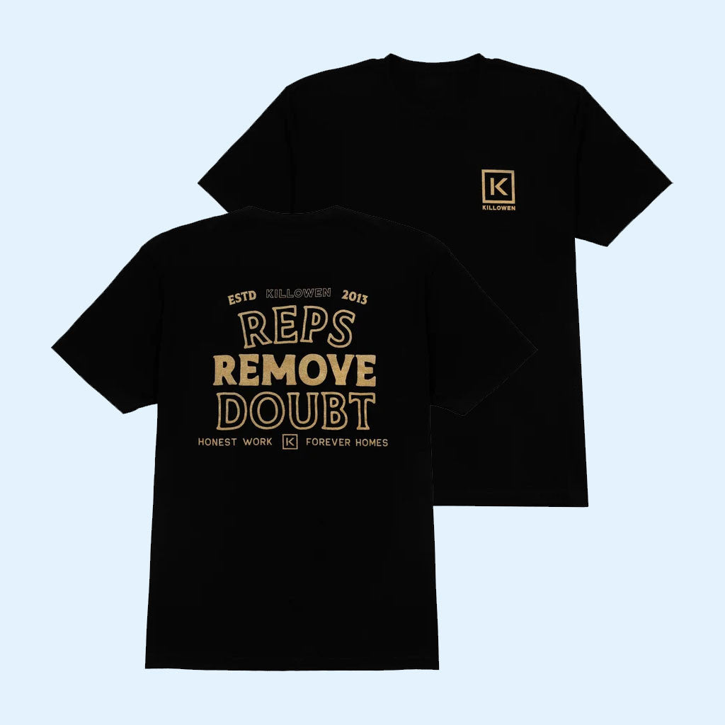 Killowen Construction Merch 2026 Reps Remove Doubt T-Shirt Killowen Shirt Birthday Gifts Ideas