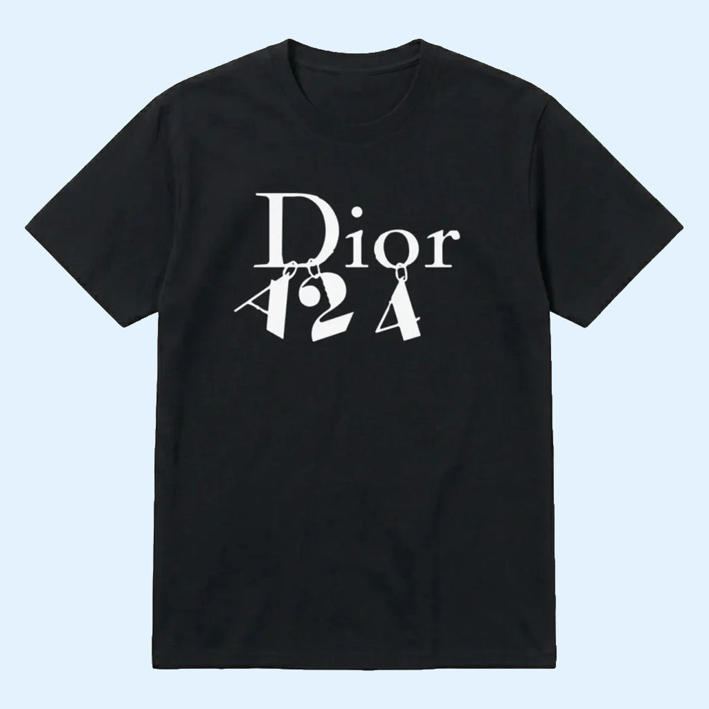 Dior A24 T-Shirt Black Fashion Film Collaboration Shirt Dior A24 Collab Merch Gift For Friends