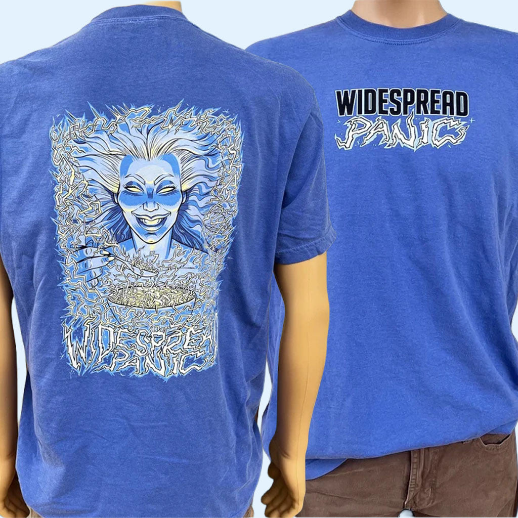 Widespread Panic Merch 2026 Bowl Of Lightning T-Shirt By Matt Bahr Shirt Gift For Fans