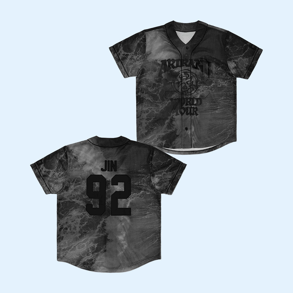 BTS World Tour Arirang Merch 2026 Jin #92 Arirang World Tour Jersey Kpop Gear Gift For Army