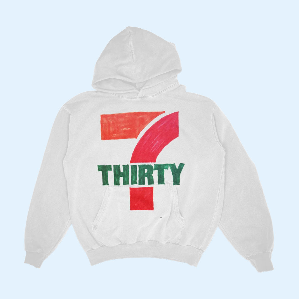 Asspizza Merch 2026 7-Thirty Hoodie 7 Eleven Logo Parody Hoodie Streetwear Gift For BFF
