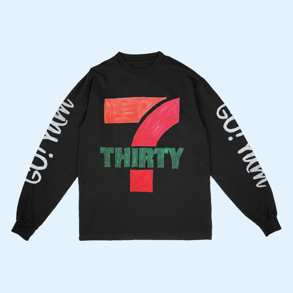 Asspizza Merch 2026 7-Thirty Long Sleeve Shirt 7 Eleven Logo Parody Shirt Gift For Friends