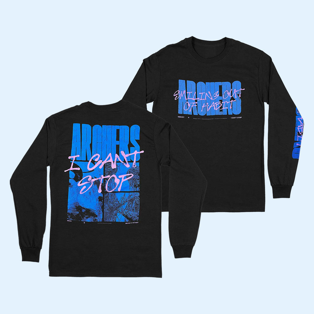 Archers Merch 2026 Smiling Out of Habit Long Sleeve Shirt Best Present For Music Lovers