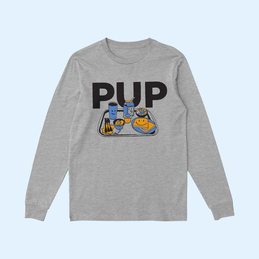 Pup The Band Merch 2026 Lunch Tray Long Sleeve T-Shirt Music Themed Gifts