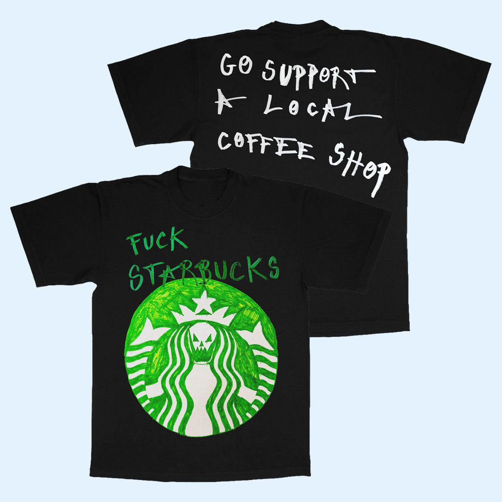 Asspizza Merch 2026 Support Local Coffee Shop Shirt F Starbucks Tee Black Gift For Friends