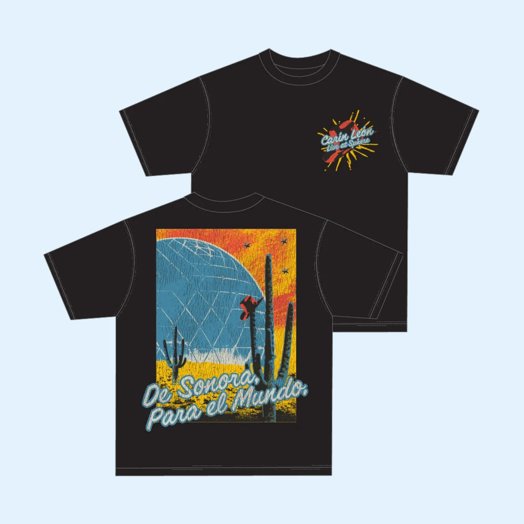 Carin Leon Merch 2026 De Sonora Para El Mundo T-Shirt Carin Leon Concert Outfits Music Fan Gift