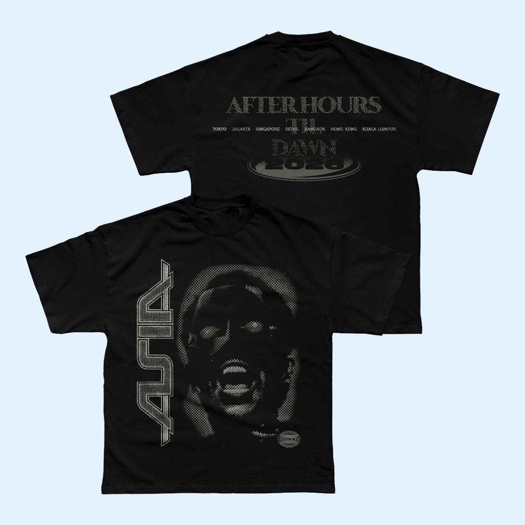 The Weeknd XO After Hours Til Dawn Asia Tour Merch 2026 AHTD Asia Mask Tour T-Shirt Gifts