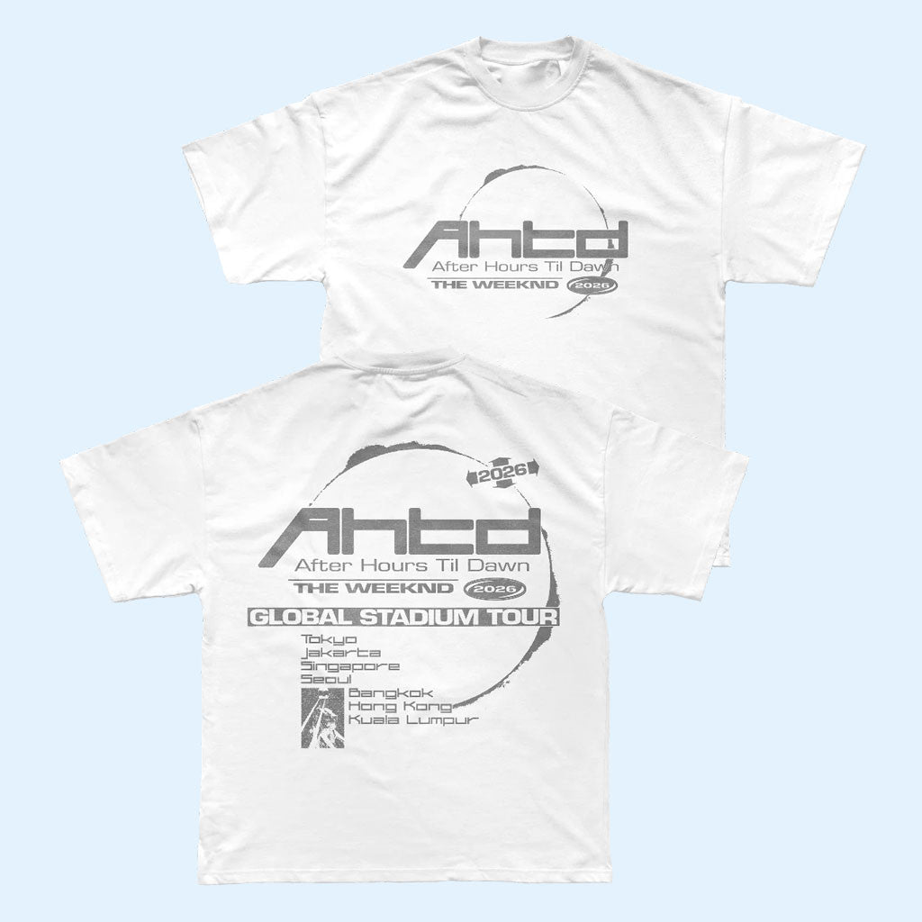 The Weeknd XO After Hours Til Dawn Asia Tour Merch 2026 AHTD Asia Global Stadium Tour T-Shirt