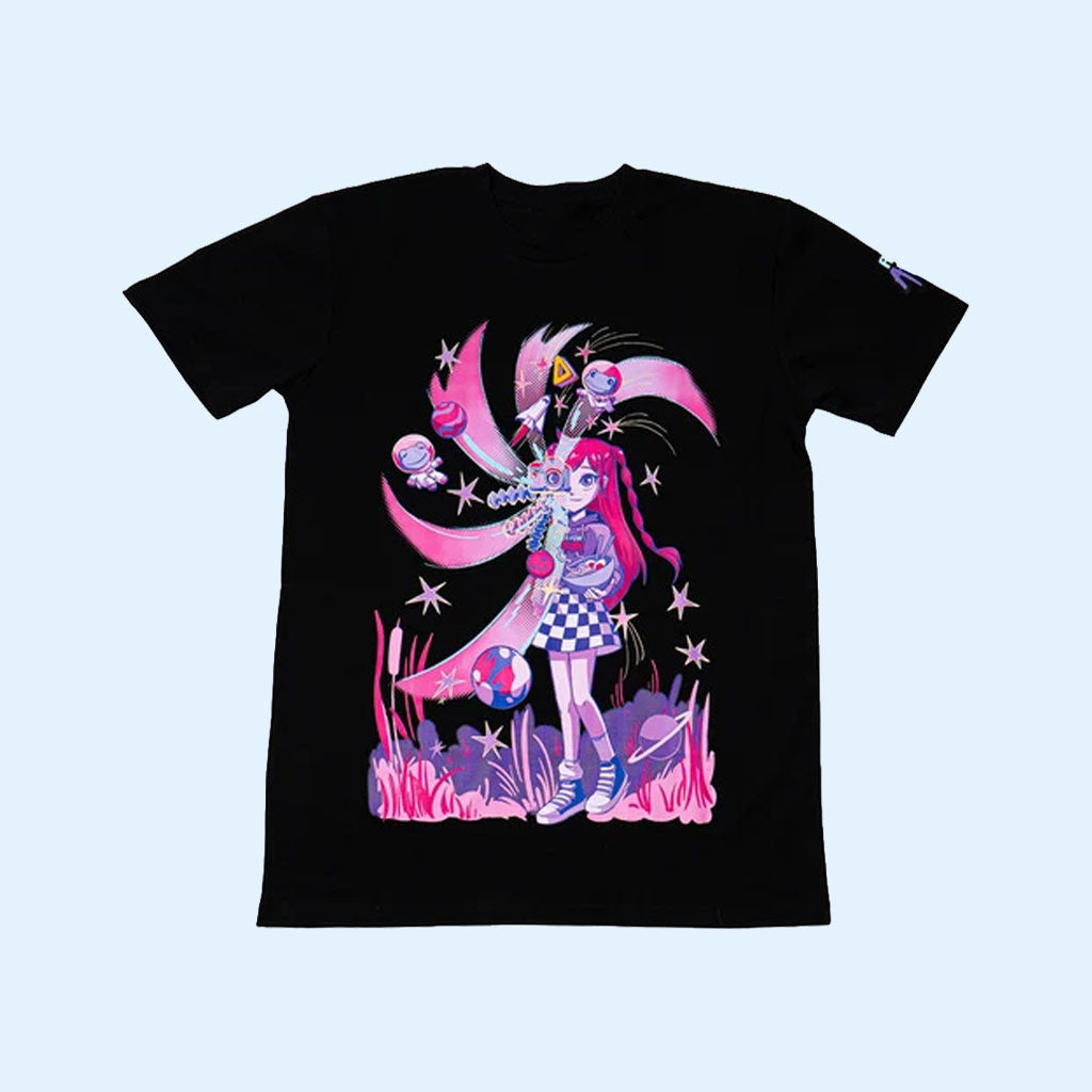 A For Adley Merch 2026 Adley's Vlog Life T-Shirt Black Birthday Gift For Teengirl