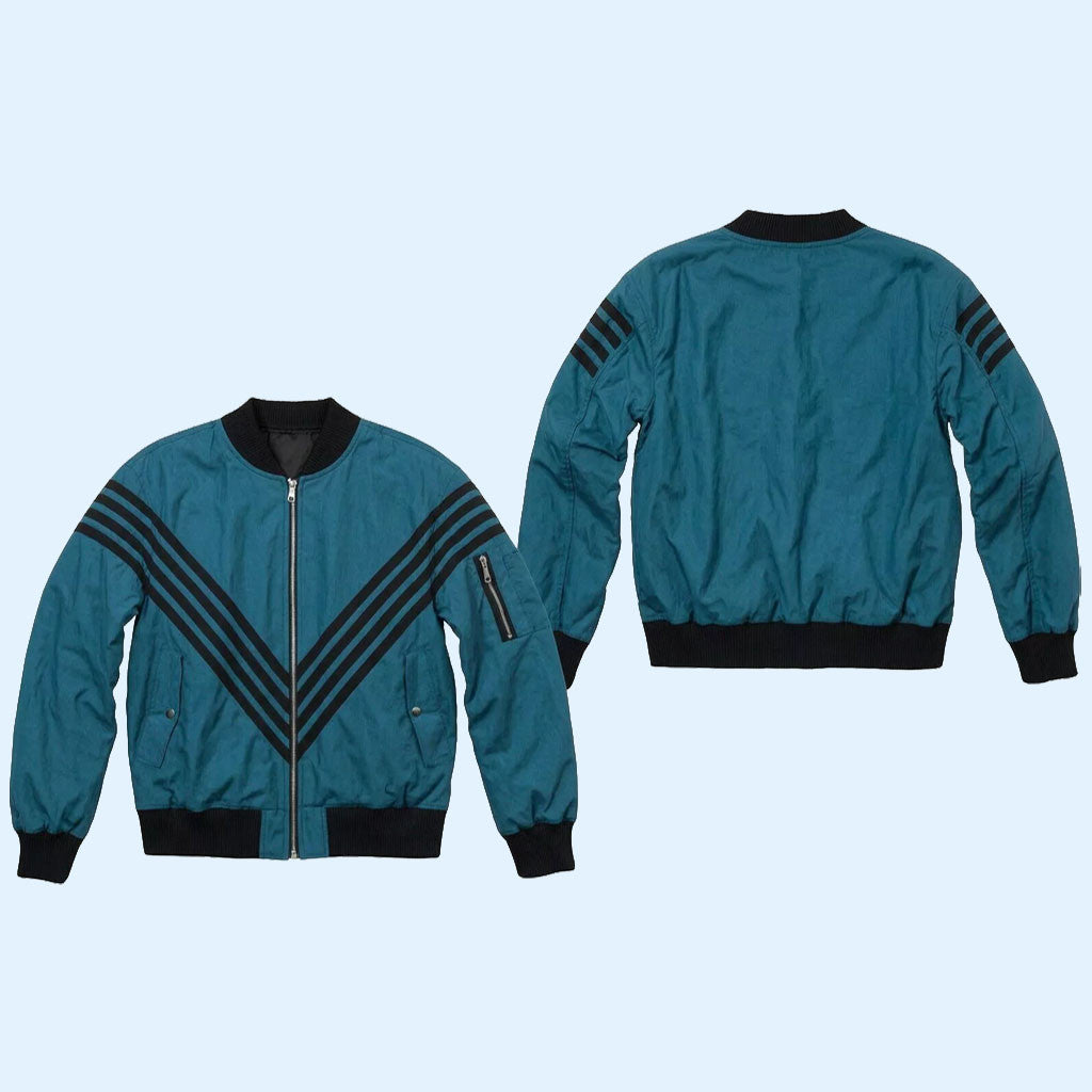 CORTIS Merch 2026 CORTIS Martin Edwards Garrix Style Striped Bomber Jacket Kpop Gifts