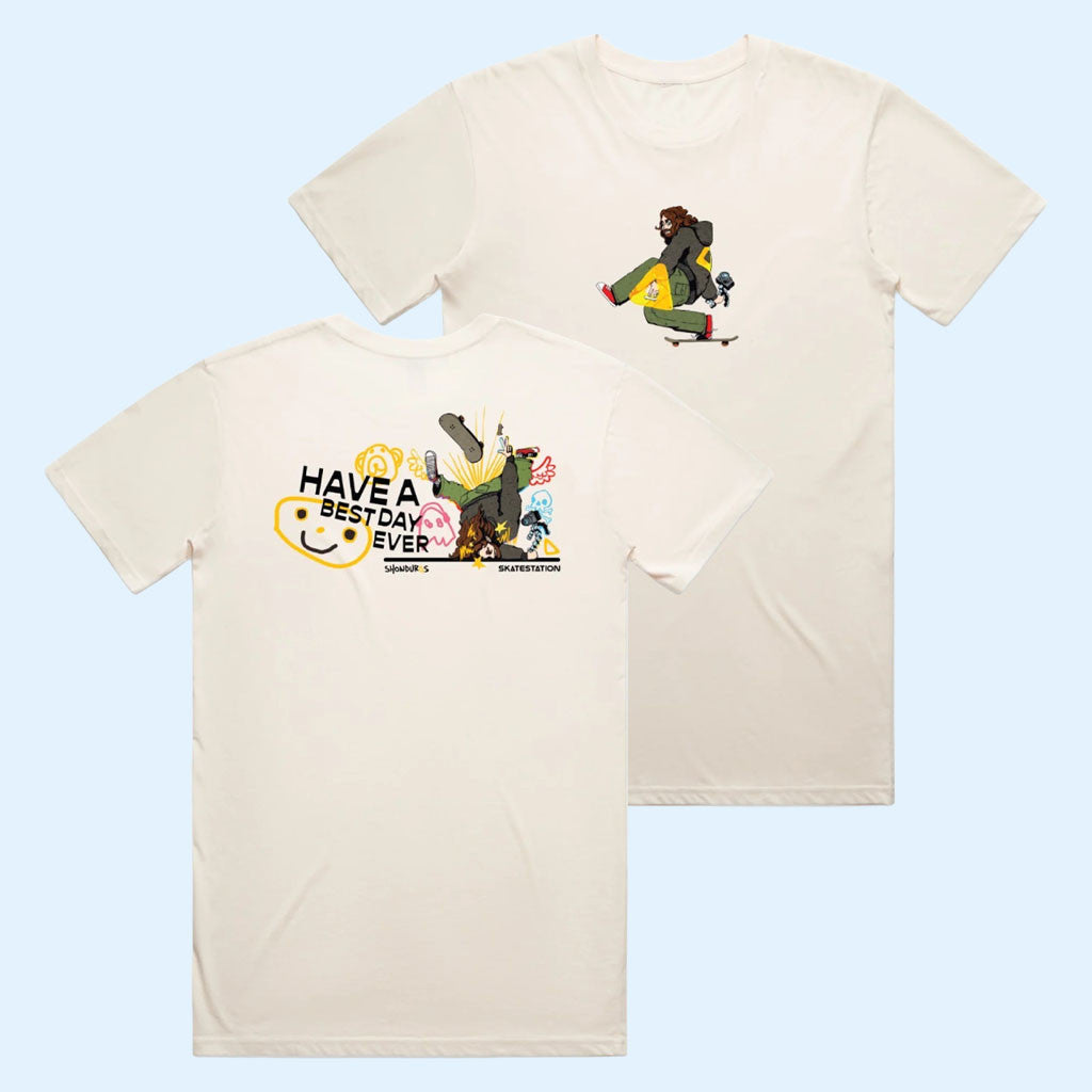 A For Adley Merch 2026 Shonduras X Skatestation Wipeout T-Shirt Gift For Husband