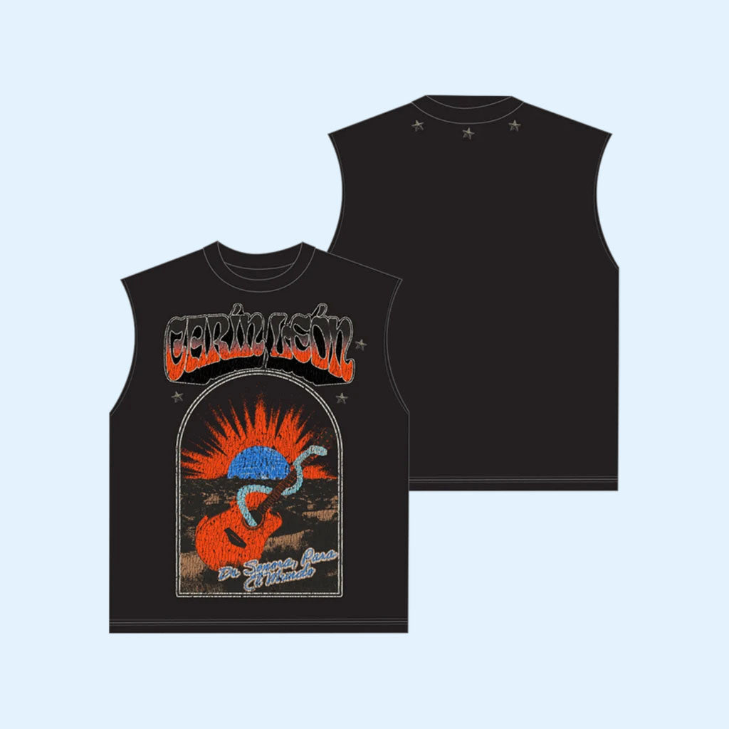 Carin Leon Merch 2026 De Sonora Para El Mundo Tank Top Carin Leon Concert Outfits Fan Gifts