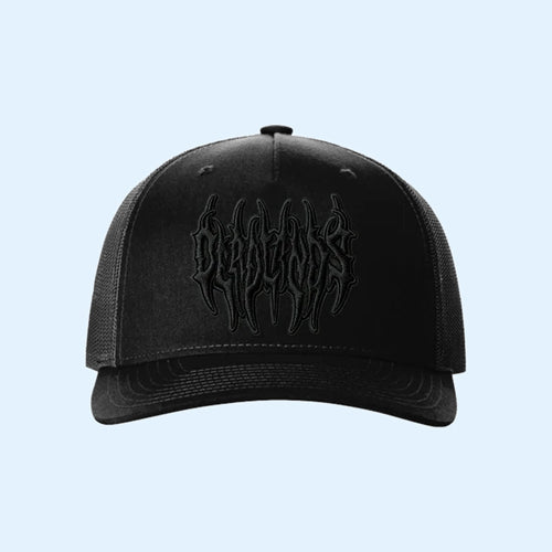 Deadlands Merch 2026 Monochrome Trucker Hat Deadlands Hat Gift For Band Fans