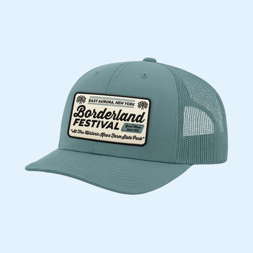 Borderland Festival Merch 2026 Borderland Festival Trucker Hat Music Themed Gifts