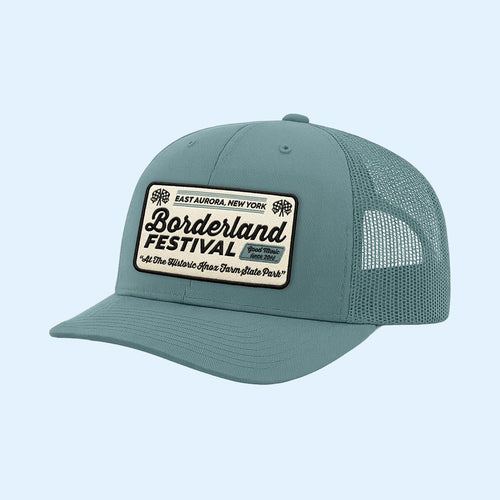 Borderland Festival Merch 2026 Borderland Festival Trucker Hat Music Themed Gifts