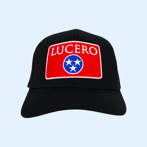 Lucero Merch 2026 Three Stars Embroidered Hat Gifts For A Rock Music Lover