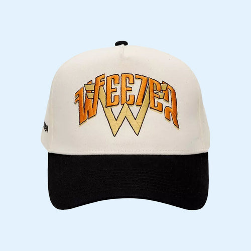 Weezer Merch 2026 Weezer Gold Album Embroidered Hat Gift For Rock Music Lovers