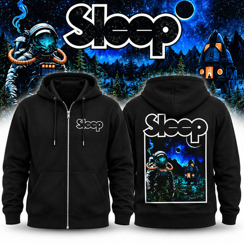 Sleep Merch Hemispheres Tour 2026 North America Logo Zip Hoodie Gift For Band Fans