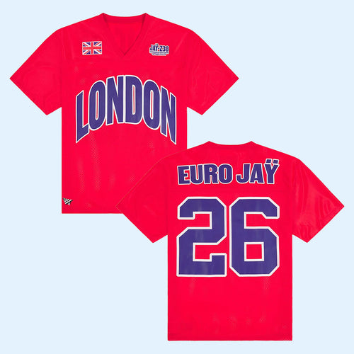 JAY Z 30 Merch 2026 JAY-Z30 London Euro Jay V-Neck Jersey Gift For Rap Lovers