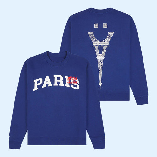 JAY Z 30 Merch 2026 JAY-Z30 Paris Eiffel Tower Crewneck Sweatshirt Gift For Rap Fans