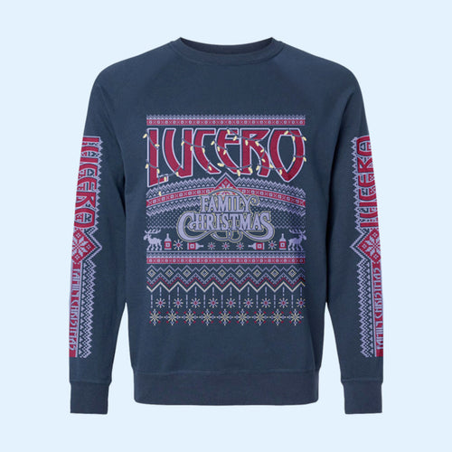 Lucero Merch 2026 Family Christmas Crewneck Sweatshirt Best Xmas Gift For Friend