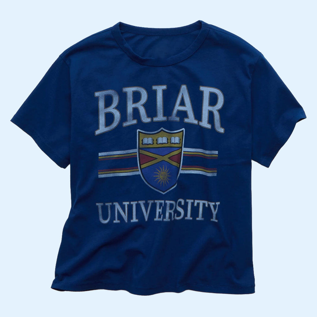 Off Campus Merch 2026 American Eagle Off Campus Graphic T-Shirt Briar University Shirt Fan Gift