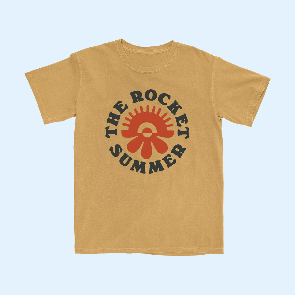 The Rocket Summer Merch 2026 Sun Bloom T-Shirt Birthday Gifts For Music Lovers