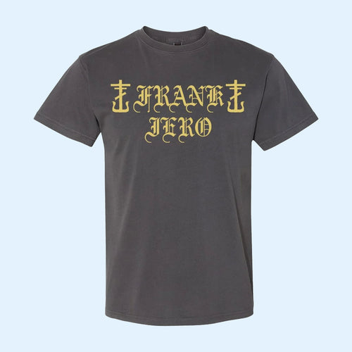 Frank Iero Merch 2026 Frank Iero Old English T-Shirt Best Gifts For Music Lovers