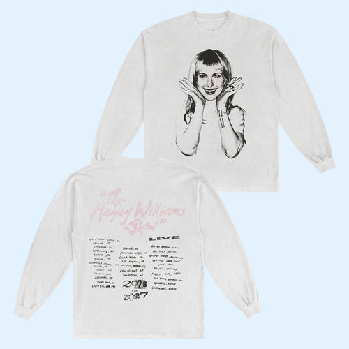 Hayley Williams Merch 2026 THWS Long Sleeve Shirt Hayley Williams Tour Merch Gift For Music Fan