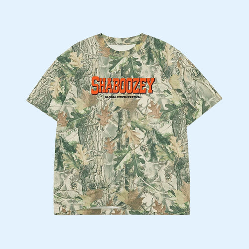 Global Citizen Merch GCF 2026 Shaboozey T-Shirt Camo Cool Gift For Music Lover