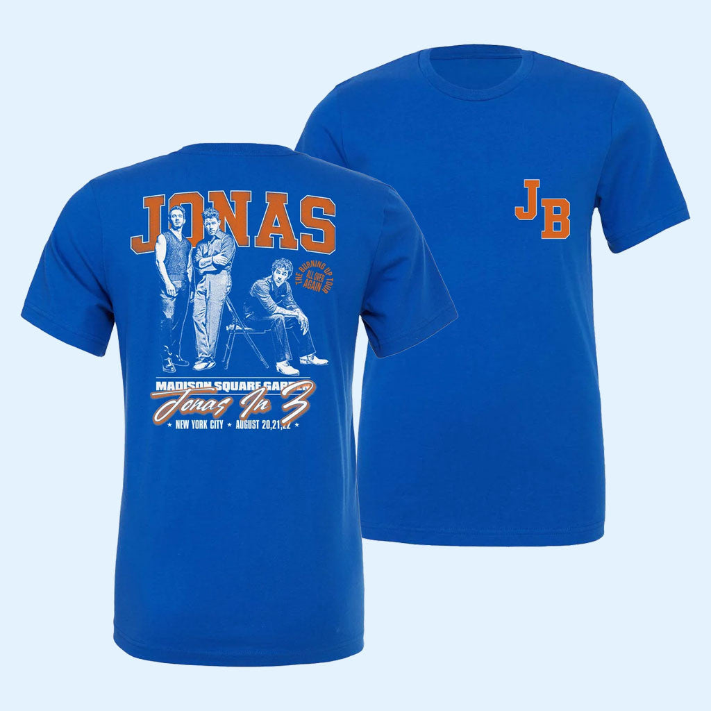 Jonas Brothers Merch 2026 Jonas In 3 T-Shirt Jonas Brothers Tour Merch Gift For Music Lovers