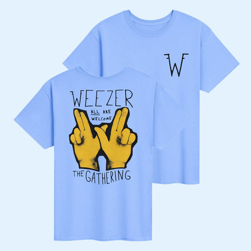 Weezer Merch 2026 All Are Welcome T-Shirt Weezer The Gathering Tour Merch Music Fan Gifts