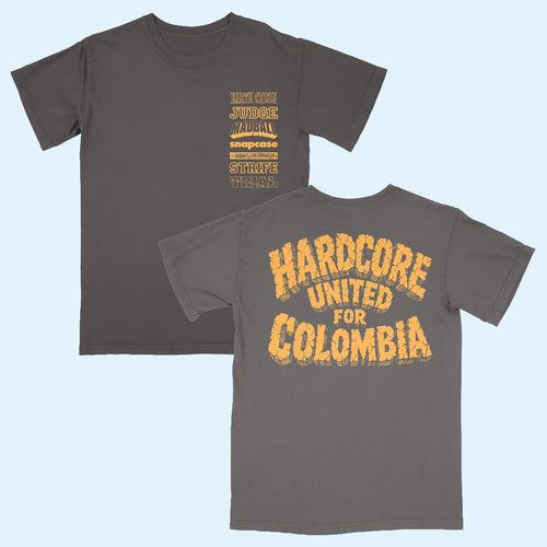 War Records Merch 2026 Hardcore For Colombia T-Shirt Gift Ideas For Music Lovers
