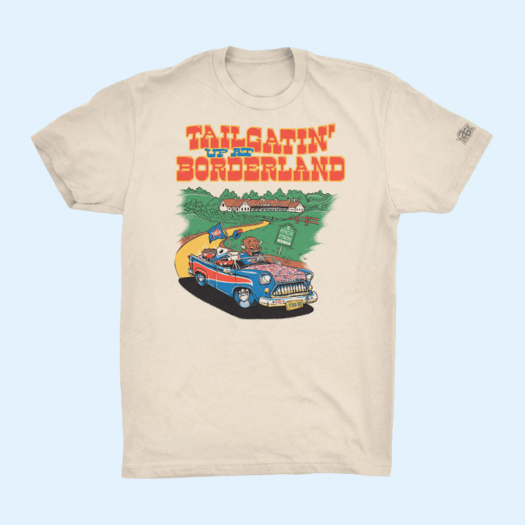 Borderland Festival Merch 2026 Tailgatin' Up To Borderland T-Shirt Gift For Music Lovers