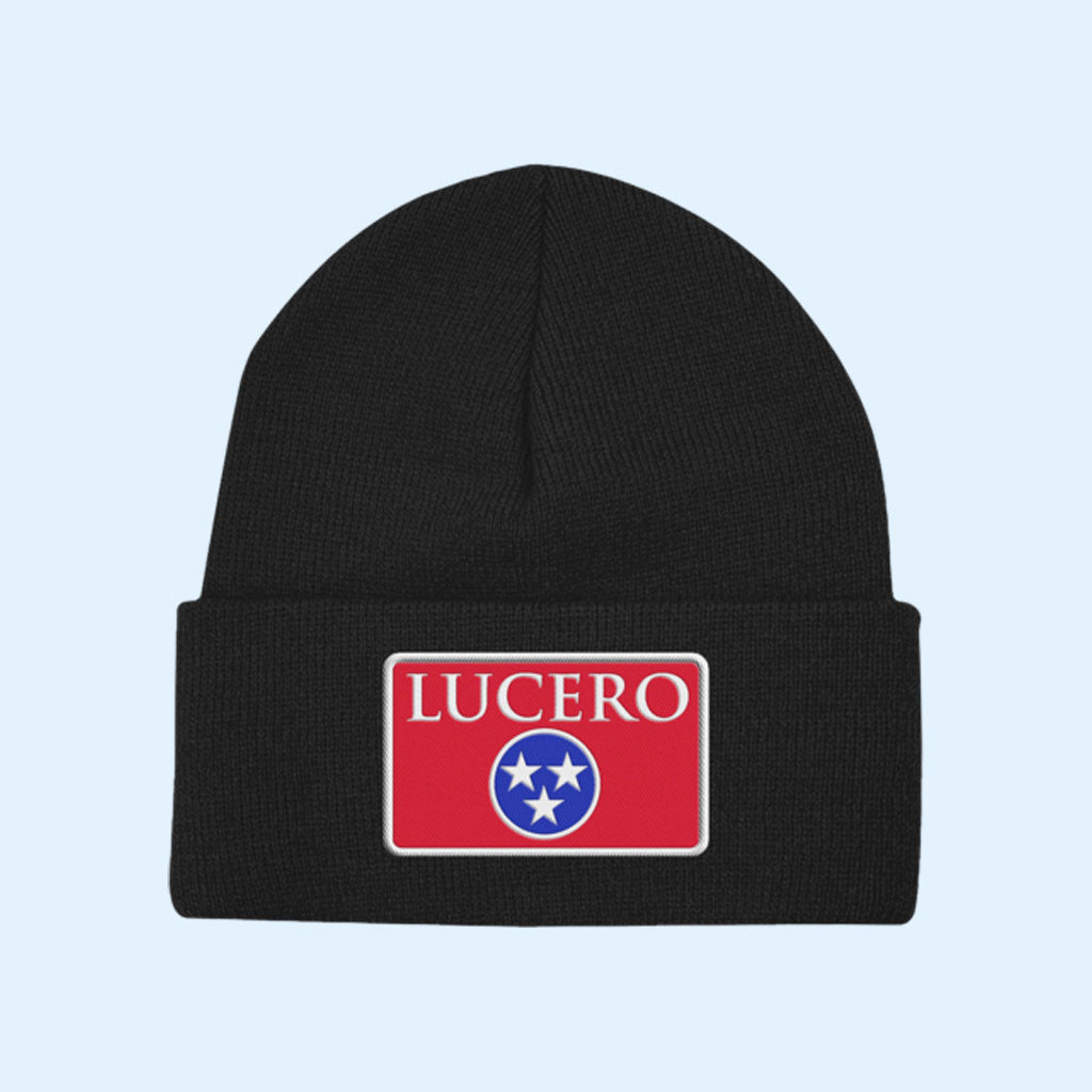 Lucero Merch 2026 3 Star Beanie Lucero Beanie Presents For Rock Music Lovers