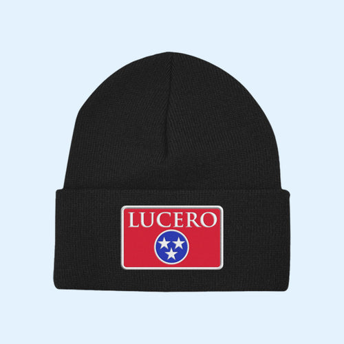 Lucero Merch 2026 3 Star Beanie Lucero Beanie Presents For Rock Music Lovers
