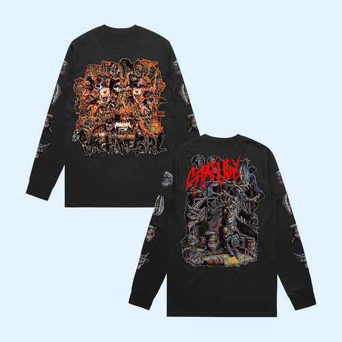 Machine Girl Merch 2026 The Ugly Art Long Sleeve Shirt Gifts For Music Fans
