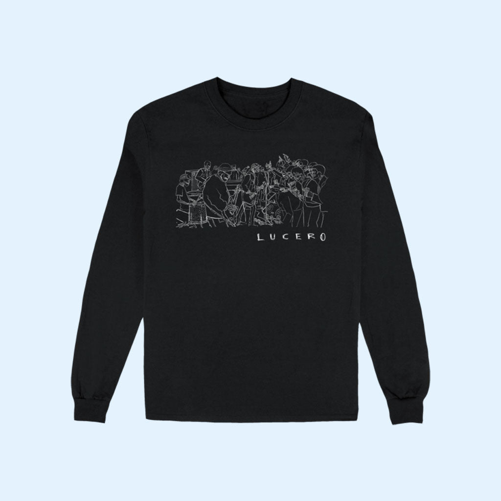 Lucero Merch 2026 Skeleton Long Sleeve Shirt Gift Ideas For Rock Lovers