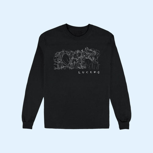 Lucero Merch 2026 Skeleton Long Sleeve Shirt Gift Ideas For Rock Lovers