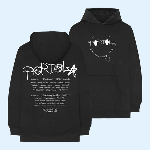 Portola Music Festival Merch All Smiles 2026 Lineup Hoodie Music Concert Outfits For Fans