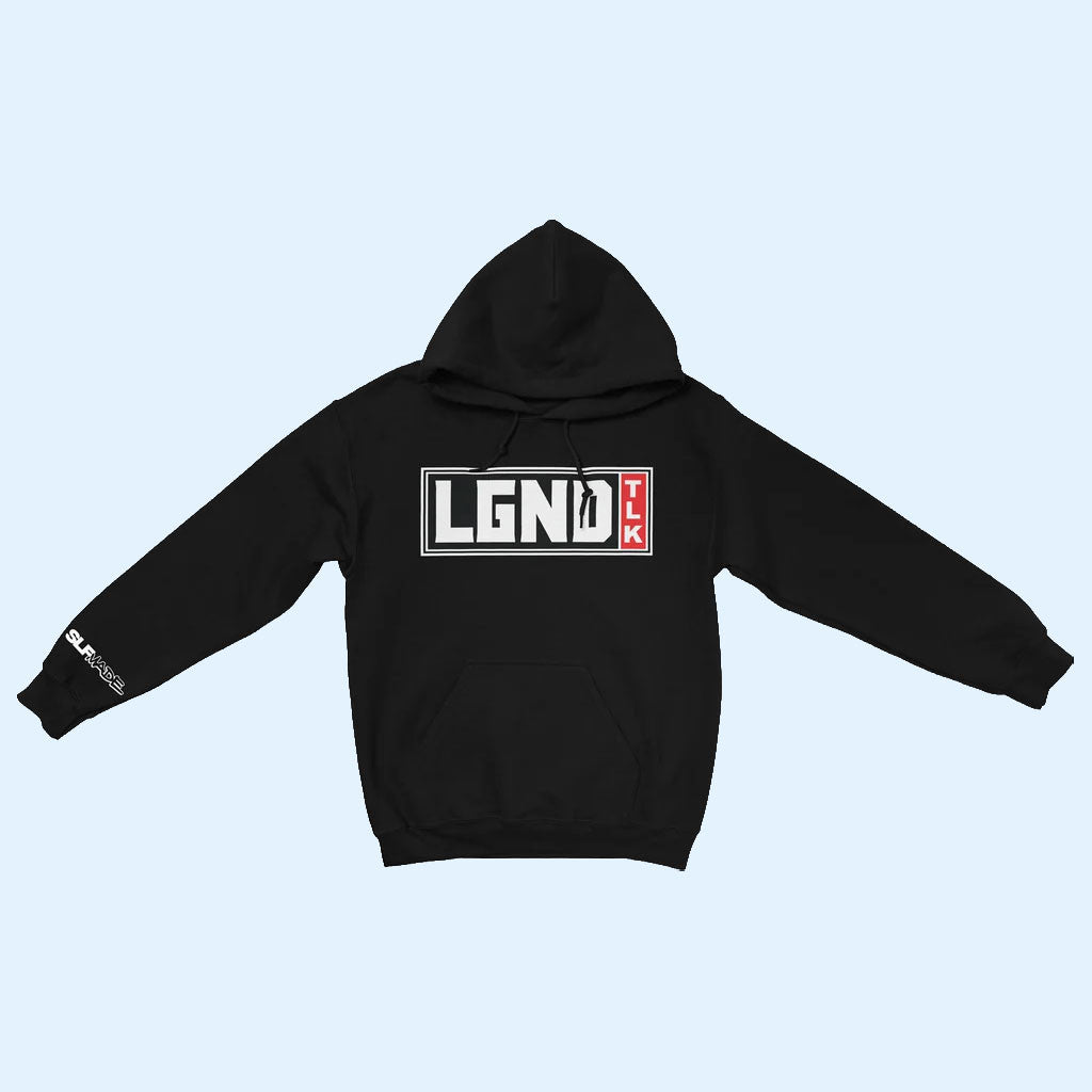 Lil' Keke Donke713 Merch 2026 LGND TLK Black Hoodie Gifts For Hip Hop Fans
