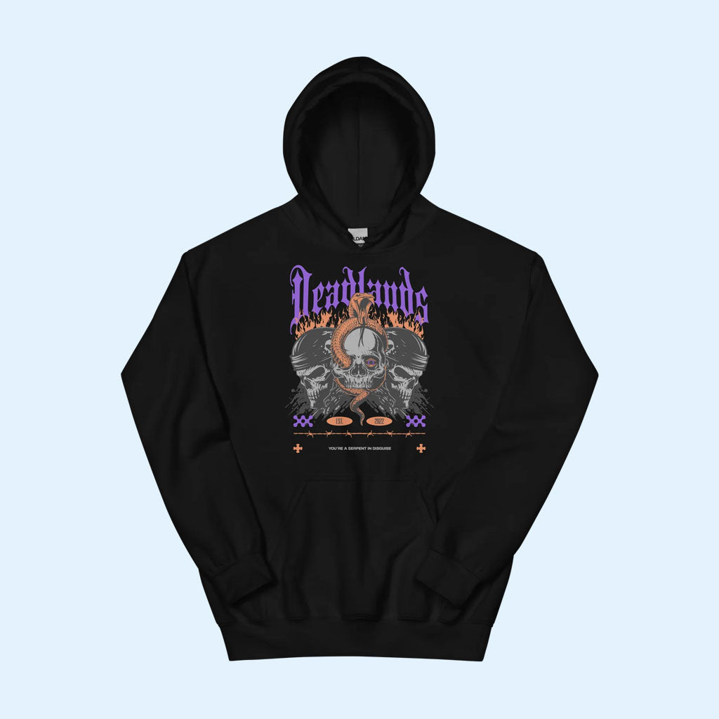 Deadlands Merch 2026 Serpent In Disguise Hoodie Music Lover Gift Ideas For Him