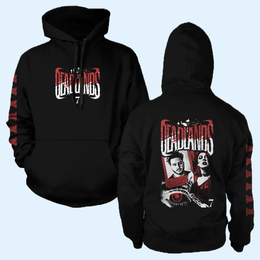 Deadlands Merch 2026 Red Drip Hoodie Deadlands Hoodie Present For Music Lovers